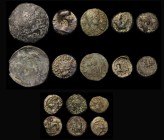 Ancients (11) Celtic Units (3) Fair to VG, along with a further group of low grade unattributed pieces, mostly bronze Ae4 and Ae3 size Poor to Fair