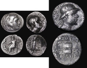 Ancients (3) Ancient Greece (2) Ar Drachm Alexander III, (305-297BC) Magnesia Mint, Obverse: Head of Heracles right, wearing lionskin head-dress, Zeus...