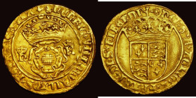 Crown of the Double Rose Henry VIII, struck in 22 carat gold, Obverse: Double Rose crowned, hK (Henry and Katherine of Aragon) both crowned in field, ...