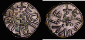 Styca, Aethelred II of Northumbria, Second Reign (c.843-850) Obverse: EDILRED REX Reverse: moneyer EARDVVLF, S.868, 1.09 grammes, NVF/VF with some ver...