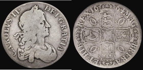 Crown 1664 XVI edge, ESC 28, Bull 364, VG