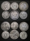 Crowns and Halfcrowns (18) comprising Crowns (3) 1889, 1897 LXI, 1935 (VF), Halfcrowns (15) 1820 George IV, 1836 (2), 1881, 1891, 1897, 1898 (2), 1906...