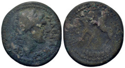 Time of Severus Alexander (222-235). Macedon, Koinon of Macedon. Æ (27,2mm, 13.2g). Beroea mint. Diademed head of Alexander the Great r., with flowing...