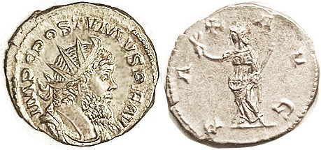 POSTUMUS, Ant, PAX AVG, Pax stg l, Choice EF, nrly centered, well struck with a ...