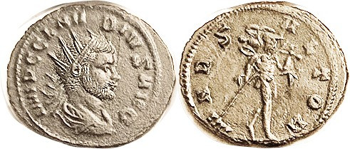 CLAUDIUS II, Ant, MARS VLTOR, Mars adv r, Choice VF-EF/VF, centered on large ova...