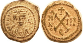 MAURICE, 10 Nummia, S-536, Facg bust/Large X, Yr III; AVF/VF. well centered on large flan, hilighted patina, clear face. (A VF brought $86 on $100 bid...