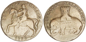 Conder Token, 1/2d 1792, Coventry, Lady Godiva on horse/castle on elephant; D&H 231; nice brown F-VF. (Same variety, GVF, brought $375, Davisson 1/19....