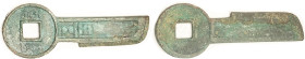 Wang Mang, 7-22 AD, "Key Money," S-116, Hart.9-13, VF, darkish green patina, sl roughness. With original invoice from Malter Galleries 4/00, sold as g...