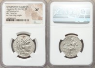 MACEDONIAN KINGDOM. Alexander III the Great (336-323 BC). AR tetradrachm (28mm, 12h). NGC XF. Lifetime or early posthumous issue of Damascus, ca. 330-...