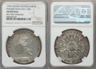 Insurrection 3 Florins 1790-(b) AU Details (Reverse Rim Damage) NGC, Brussels mint, KM50, Dav-1285. From the Engelen Collection of World Coinage

HID0...