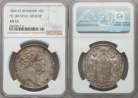Christian VIII Speciedaler 1846-VS AU53 NGC, Copenhagen mint, KM741. "HC" on neck obverse. From the Engelen Collection of World Coinage

HID0980124201...