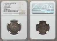 Mary Groat ND (1553-1554) VF Details (Obverse Damage) NGC, Pomegranate mm, S-2492. From the Engelen Collection of World Coinage

HID09801242017
