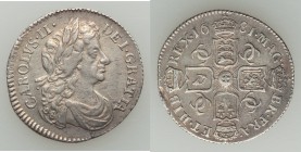 Charles II 6 Pence 1681 VF, KM441. 21mm. 3.01gm. Nice clean strong grade with light silver-gray toning. From the Engelen Collection of World Coinage

...