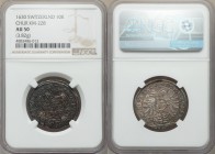 Chur. Canton 10 Kreuzer 1630 AU50 NGC, KM228. From the Engelen Collection of World Coinage

HID09801242017