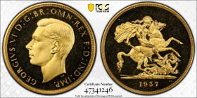 1937 Gold 5 Pounds (5 Sovereigns) Proof PCGS PR64 DCAM