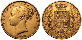 1838 Gold Sovereign About very fine