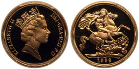 1992 Gold Sovereign Proof PCGS PR69 DCAM