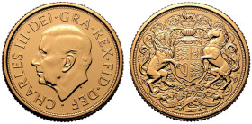 2022 Gold Sovereign Queen Elizabeth II Memorial
