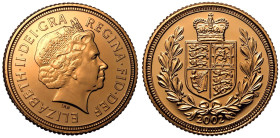 2002 Gold Half-Sovereign Golden Jubilee