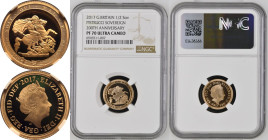 2017 Gold Half-Sovereign 200th Anniversary Proof NGC PF 70 ULTRA CAMEO