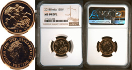 2018 I Gold Sovereign NGC MS 70 DPL
