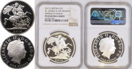 2013 Silver 5 Pounds (Crown) Royal Birth NGC PF 69 ULTRA CAMEO