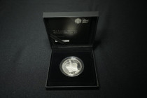 2015 Silver 5 Pounds (Crown) Longest Reigning Monarch Proof Box & COA