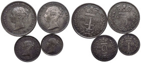 1855 Silver Maundy Set