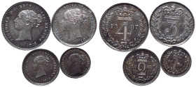 1887 Silver Maundy Set