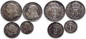 1899 Silver Maundy Set