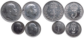 1906 Silver Maundy Set