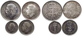 1914 Silver Maundy Set