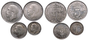 1924 Silver Maundy Set