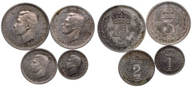 1945 Silver Maundy Set