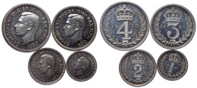 1950 Silver Maundy Set
