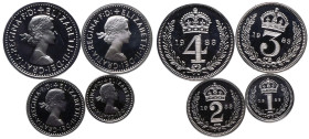 1983 Silver Maundy Set