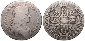 1667 Silver Crown Good Fine