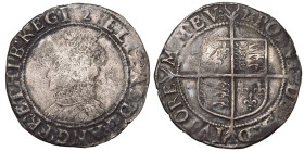 1602 Silver Shilling Very Good