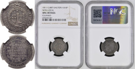 Somersetshire, Bristol 1811 Silver Sixpence NGC UNC DETAILS Housed in incorrect NGC holder