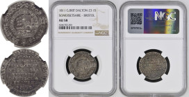 Britol 1811 Silver Shilling Token NGC AU 58
