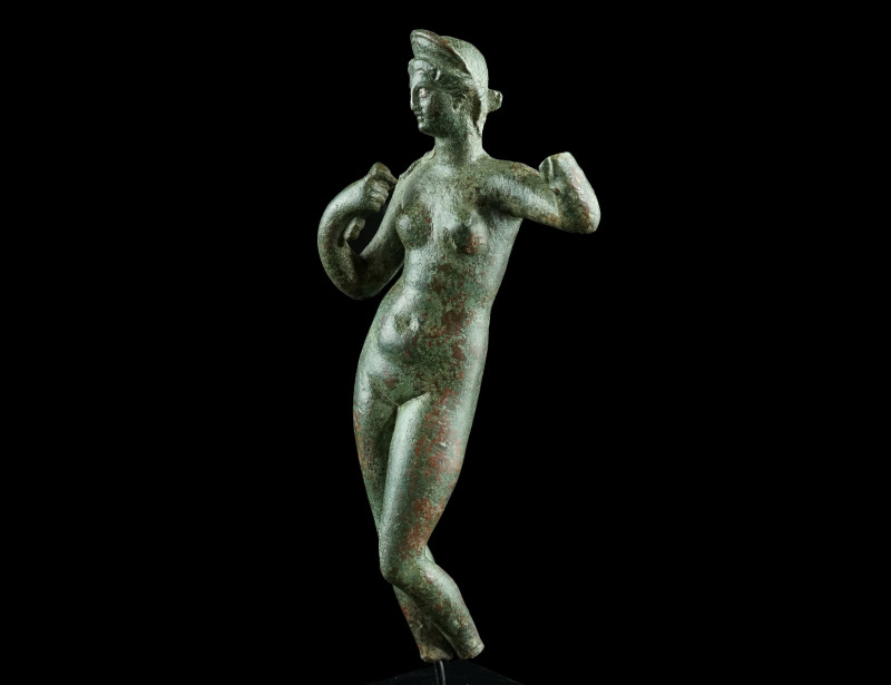 A FINE ROMAN BRONZE STATUETTE OF VENUS
Circa 1st-2nd century AD.
Venus, the godd...