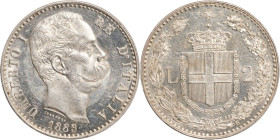 Regno d'Italia, Umberto I (1878-1900). 2 lire 1883. Ar, gr. 10. Pagani 593. FDC.

FDC
