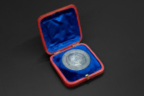 Austria Franz Joseph I ND (after 1870) Silver State Prize Medal Agricultural merit Extremely fine and prooflike