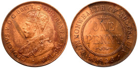 Australia George V 1923 Bronze 1 Penny Good very fine