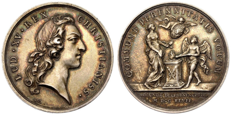 extremely fine/Good extremely fine with a beautiful patina | FRANCE. 
Silver Si...