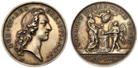 France 1747 Silver Silver Medal 'Commune Perennitatis Votum' extremely fine/Good extremely fine with a beautiful patina