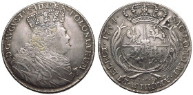 Poland: Polish-Lithuanian Commonwealth Augustus III 1754 EDC Silver Taler Very fine +