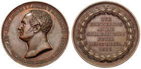 Russia 1825 Bronze Bronze Medal for Death of Alexander I Good very fine