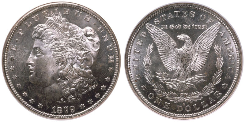 MS 67 | UNITED STATES. Morgan dollars, 1878-1904. 
Silver 1 Dollar, 1879 S. San...