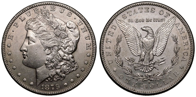 About mint state | UNITED STATES. Morgan dollars, 1878-1904. 
Silver 1 Dollar, ...